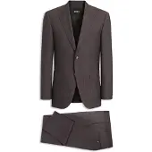 BOSS Two-piece regular-fit virgin-wool suit