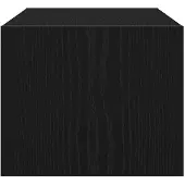 vidaXL TV-bänkar 2 st svart ek 60x31x25,5 cm konstruerat trä
