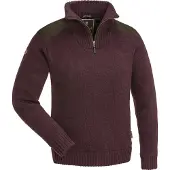 Pinewood Women's Hurricane Sweater Dark Burgundy Melange