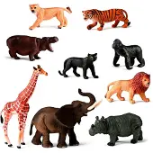 Miniland Djurfigurer Djungel 9 Enheter