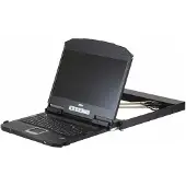 Aten CL3800NW GB KVM-Konsol DVI, VGA, HDMI Tangentbord, USB 1920 x 1200 Pixel