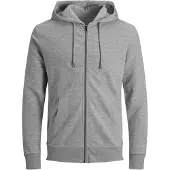 Jack & Jones Basic Sweatshirt Med Dragkedja