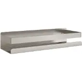 DKD Home Decor Duschhylla 30x10x6 cm borstat 304 rostfritt stål