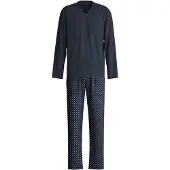 Calida Pyjamas lång blå / safir
