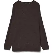 Vero Moda Crew Lefile Tröja Med V-ringning