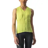 Castelli Anima 4 Sleeveless Jersey Bright Lime / Absinthe Green Women, Size XL