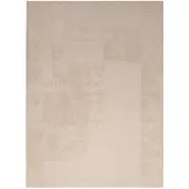 Studio Clarice Ullmatta | Giselle Abstract beige hos Volero | 220x330cm | Creme | Cotton | Rektangel | Inomhusmattor
