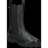 Tommy Hilfiger Leather Cleat High Chelsea Boots