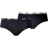 Puma Hipster Panties 2 Units Svart XL Kvinna
