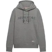 Superdry Sweatshirt '1954' mörkgrå / gråmelerad