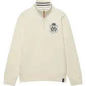 Superdry Gothic Varsity Tröja Med Halv Dragkedja