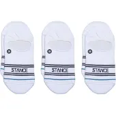 Stance Basic 3 Pack No Show Socks white, L