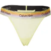 Calvin Klein Underwear String pastellgrön / syrén / orange / svart