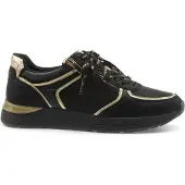 Tamaris Låg sneaker guld / svart