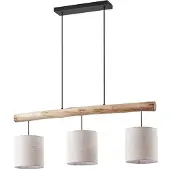 LUCANDE Taklampa , Jorvan, dimbara, Vit, Matsal, Tyg / textil, Modern
