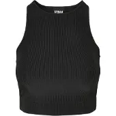 Urban Classics Crop Top ärmlös T-shirt