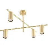 LINDBY Taklampor , Marilou, dimbara, Guld / mässing, Vardagsrum, Metall, Modern