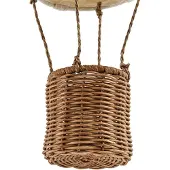 LINDBY Taklampa , Aeris, dimbara, Beige, Barnrum, Tyg / textil