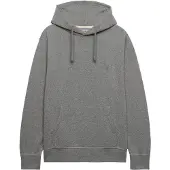 Superdry för män. M2014702A Essential Logo huvtröja grå (M), Casual, Bomull