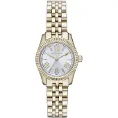 Michael Kors Damklocka - - Lexington MK3229 - Guld - Stål - Vattentålighet 5 ATM