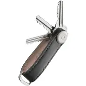 OrbitKey Nyckelhållare i läder - Charcoal/Grey