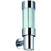 ALBERT LEUCHTEN Vägglampa utomhus 471, Förkromad / silver, Rostfritt stål, Modern