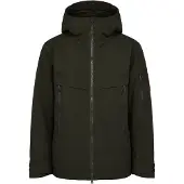 The Mountain Studio - Skidjackor - Alp-3 Stretch 3L Insulated Jacket Peat för UnisexNylon - Storlek S - Khaki