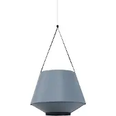 Forestier Taklampa , Carrie S, dimbara, Blå, Vardagsrum, Tyg / textil, Design