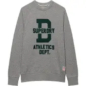 Superdry Ath Felt Applique Relaxed Crew Tröja