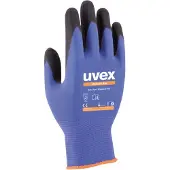 Uvex 60027, Arbetshandskar, Antracit, Blå, Vuxen, Vuxen, Unisex, 1 styck
