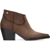 Xti för kvinnor. 14651702-TAUPE Kängor 146517 taupe (38), 5 till 8 cm, Zip, Casual