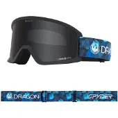 Dragon DX3 OTG Spyder Cobaltblockcamo Goggle lldarksmoke