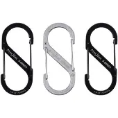 Nite Ize S-Biner Dual #2 3-pack dubbel karbinhake
