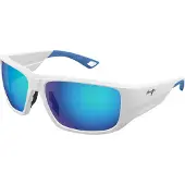 Maui jim - Solglasögon - Keha Blue Hawaï White för Unisex - Vit