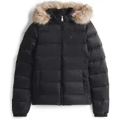 Tommy Hilfiger Tommy Jeans Faux Fur Hood Slim Down Jacket