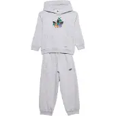 Adidas Originals Träningsoverall ljusgrå / grön / lila / svart