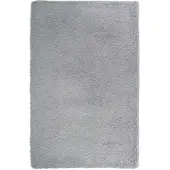 vidaXL Ryamatta med lång lugg NAVARRA silvergrå 130x200 cm polyester