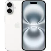 Apple iPhone 16 , 15,5 cm (6.1"), 2556 x 1179 pixlar, 128 GB, 48 MP, iOS 18, Vit