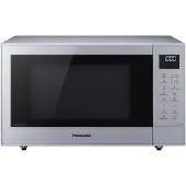 Panasonic NN-CT57RMEPG Mikrovågsugn Silver 1000 W Grillfunktion, digital timer, Timerfunktion, LCD-display, Varmluftsfunktion