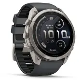 Garmin fenix 9 Pro InReach 43mm AMOLED – Titanium / Black
