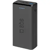 SBS TTBB20000FASTK, 20000 mAh, Litium Polymer (LiPo), Svart