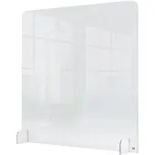 Nobo Genomskinlig Akryl Skyddande Skärm för Kassan 700x850mm, Transparent, Akryl, 700 mm, 850 mm