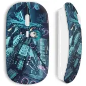 MANIACASE Souris Sans Fil Girl music space