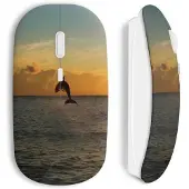 MANIACASE Souris Sans Fil Dauphin ocean
