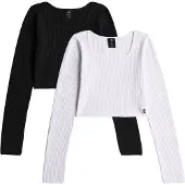 G-Star Girls South Tee Long Sleeve 2-Pack - Multi color - girls