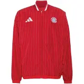 Adidas Sportjacka 'FC Bayern München Stadium' röd / bordeaux / vit
