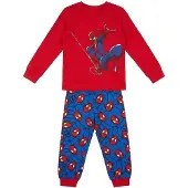 Spiderman Interlock Spiderman Pyjamas Med Långa ärmar