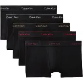 Calvin Klein 5 Pack Low Rise Trunks Icon Cotton Stretch