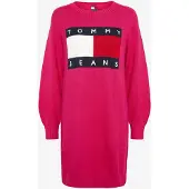 Tommy Hilfiger Dw0dw23315 Långärmad Kort Klänning