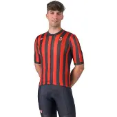 Castelli Competizione 3 Ac Milan Korta ärmar Cykeltröja